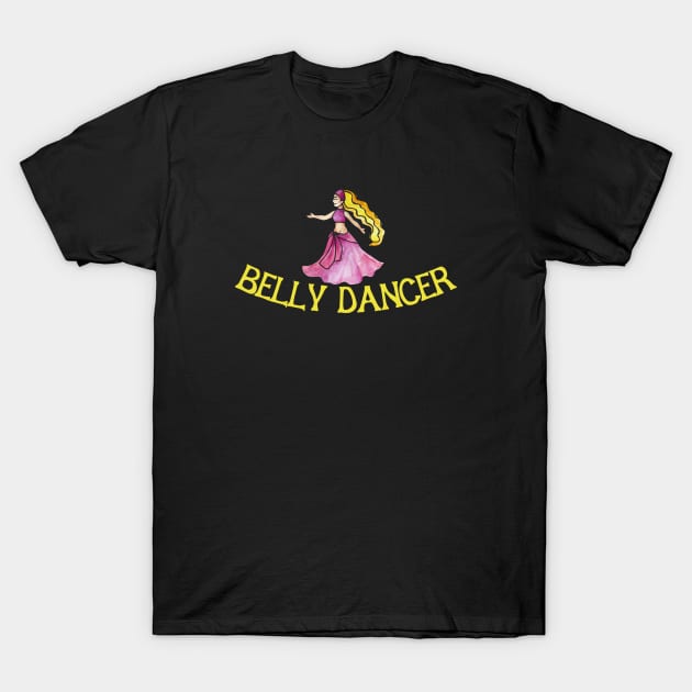 Belly dancer T-Shirt by bubbsnugg